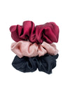 Black Forest Silk Scrunchies