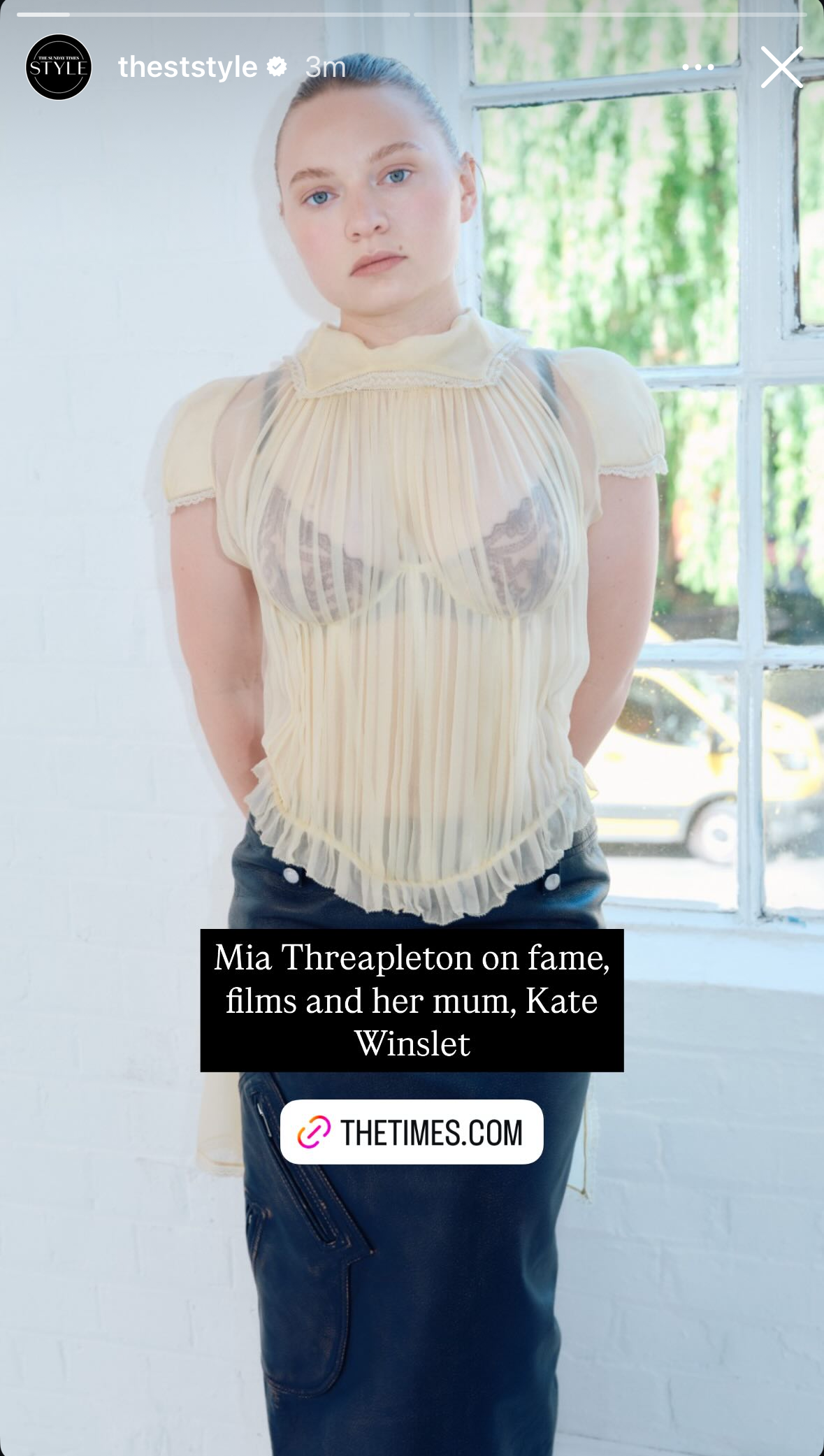 Mia Threapleton on fame, films and her mum, Kate Winslet