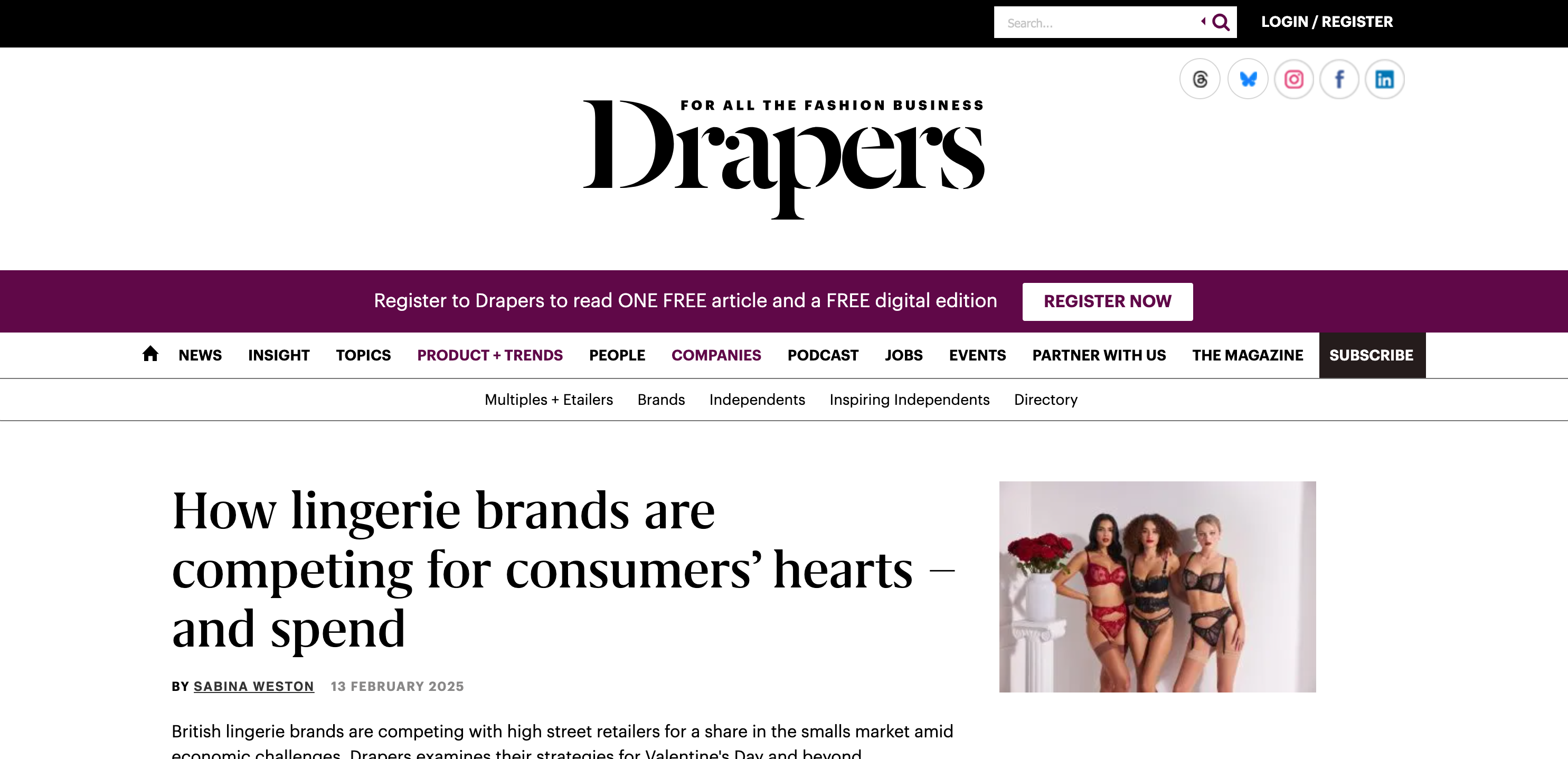 How lingerie brands are competing for consumers’ hearts – and spend