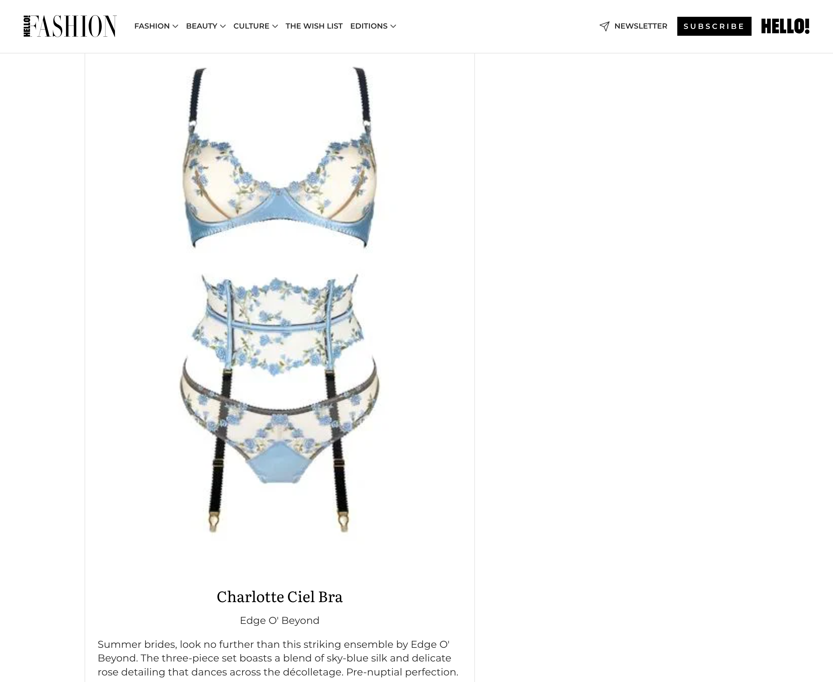 Cutest lingerie to shop for summer