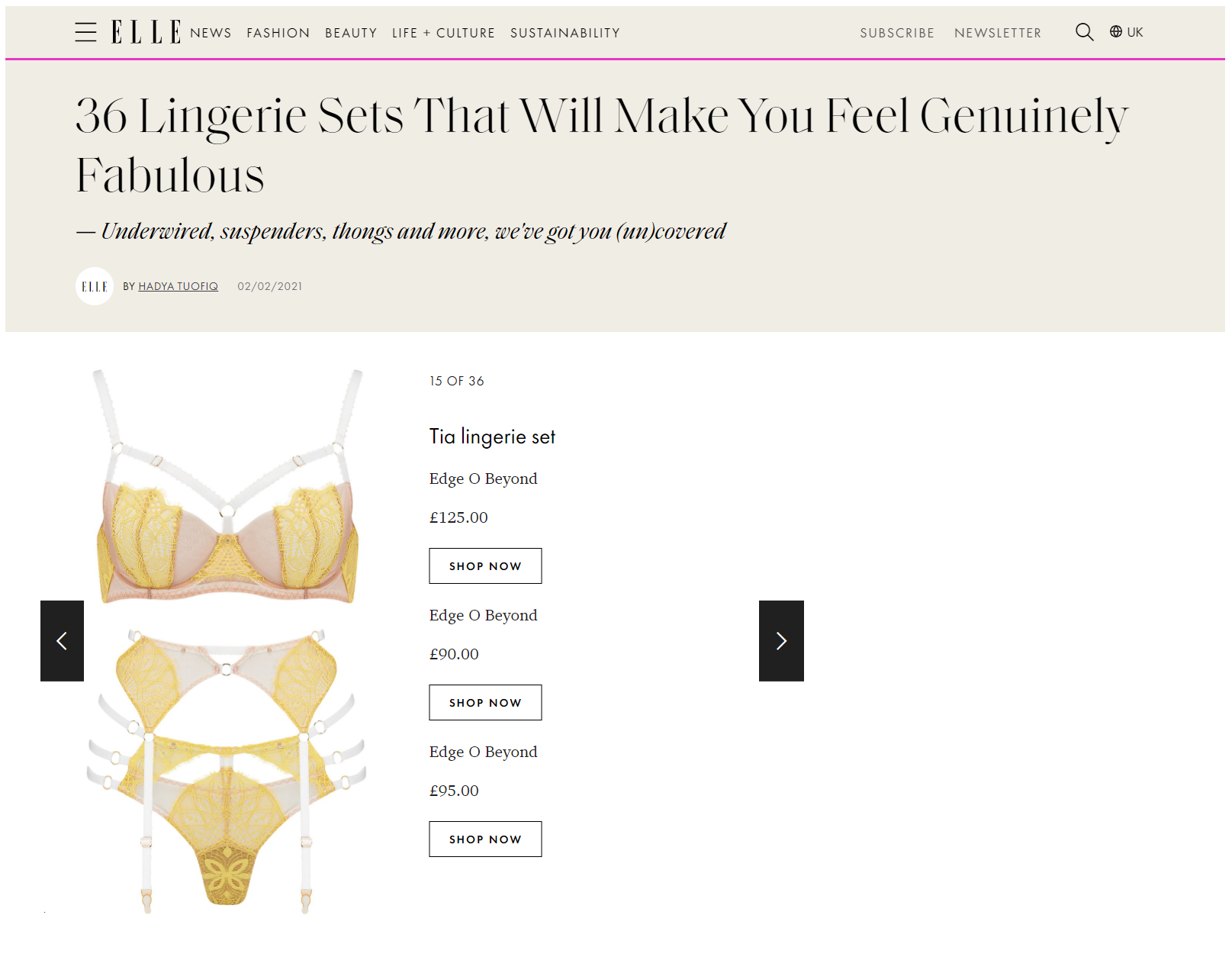 36 Lingerie Sets That Will Make You Feel Genuinely Fabulous