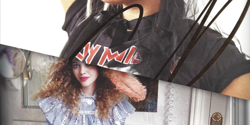 Editorial featuring Edge o' Beyond's Evie Ivory High Waist briefs