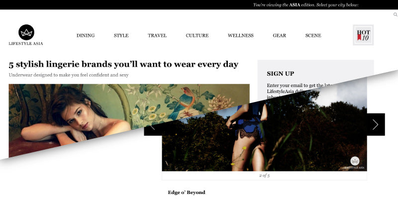 5 stylish lingerie brands you'll want to wear every day