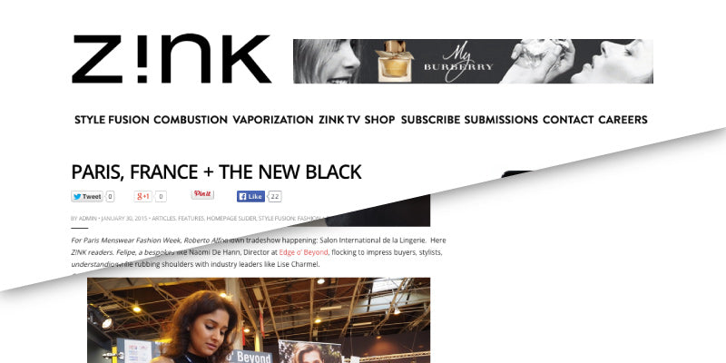 Paris, France + The New Black