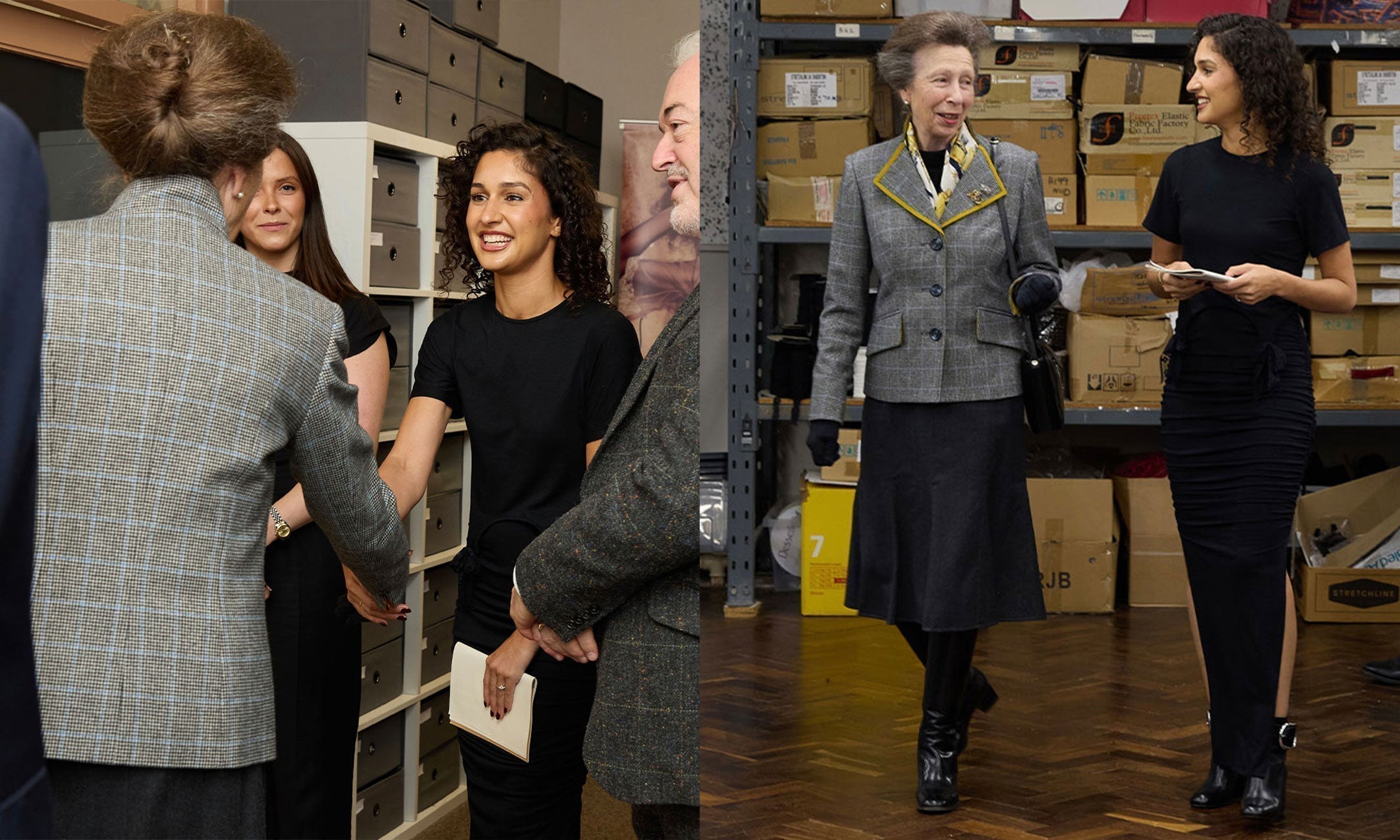 HRH Princess Anne visits Edge o' Beyond's Welsh Atelier