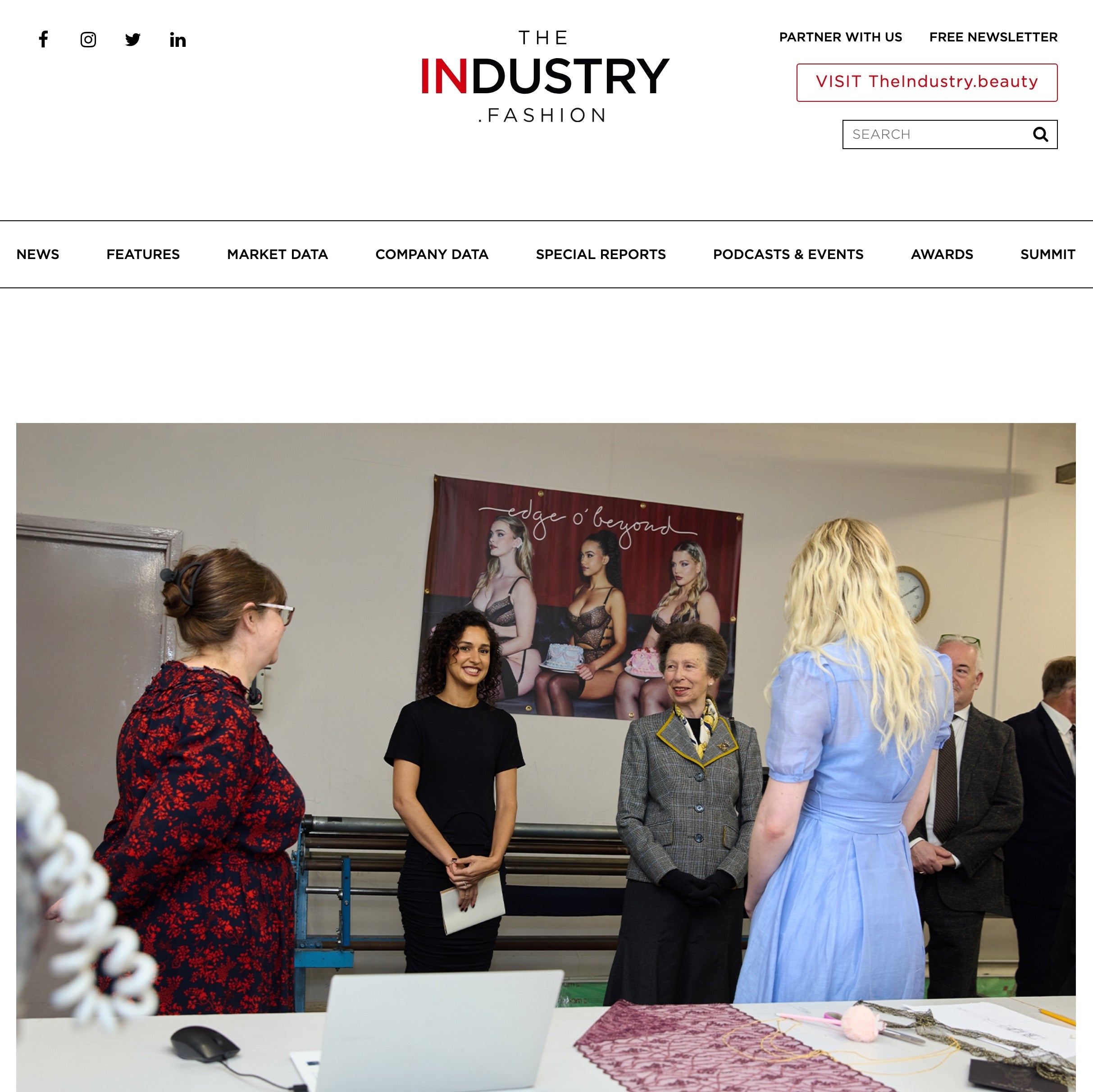 Edge o’ Beyond gets visit from HRH The Princess Royal for 11th anniversary