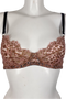 Gold + Pink Lace Bra SS2802014