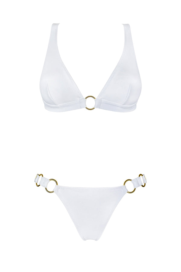 Angeli White Bikini Bottoms