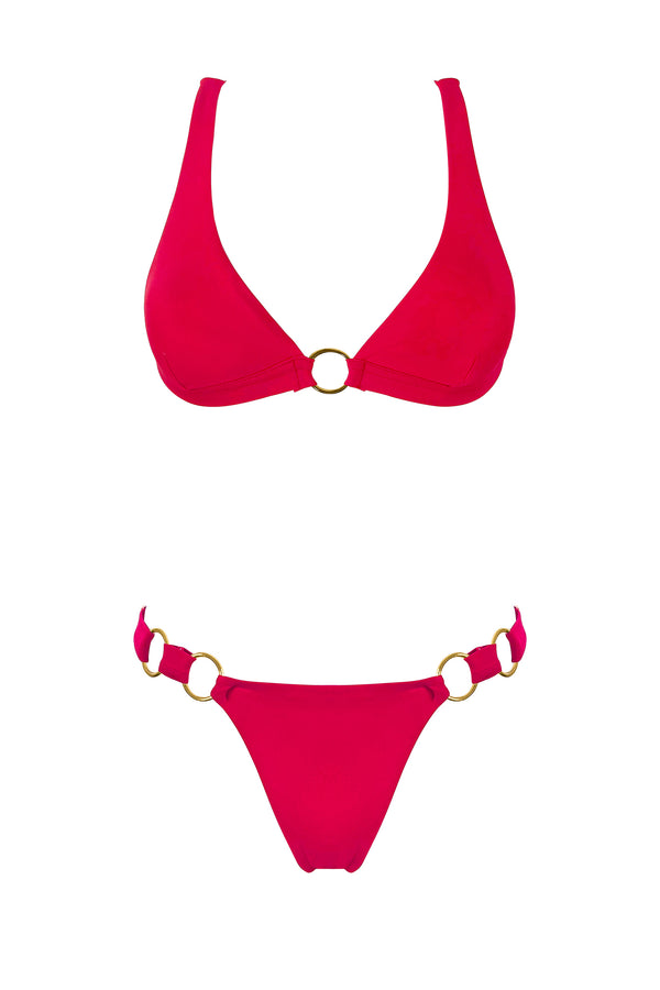 Angeli Rouge Bikini Top