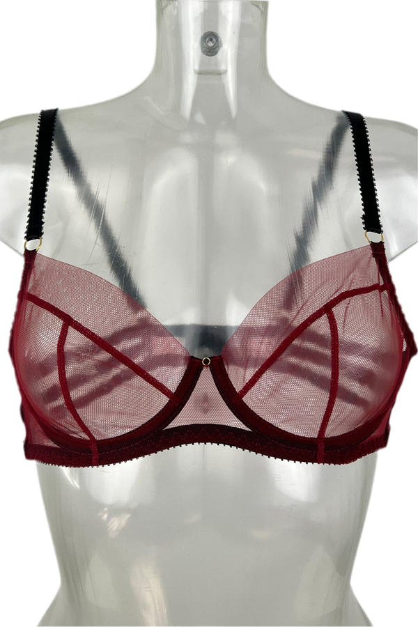 Marinette Red Bra SS8044