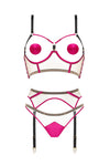 Barbie Fuchsia Suspender SS06