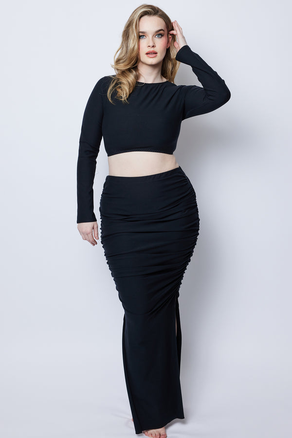 Casey Ruched Skirt