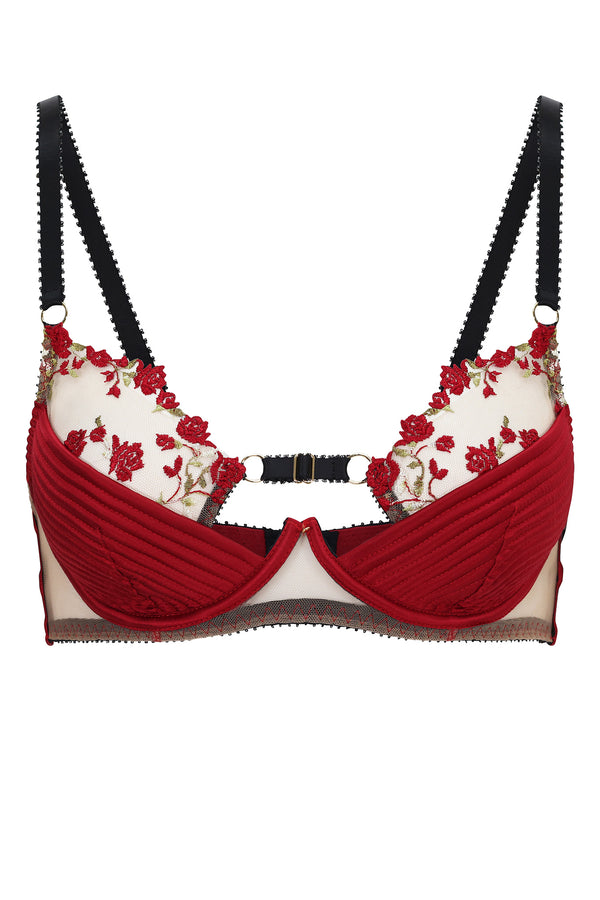Charlotte Silk Bra
