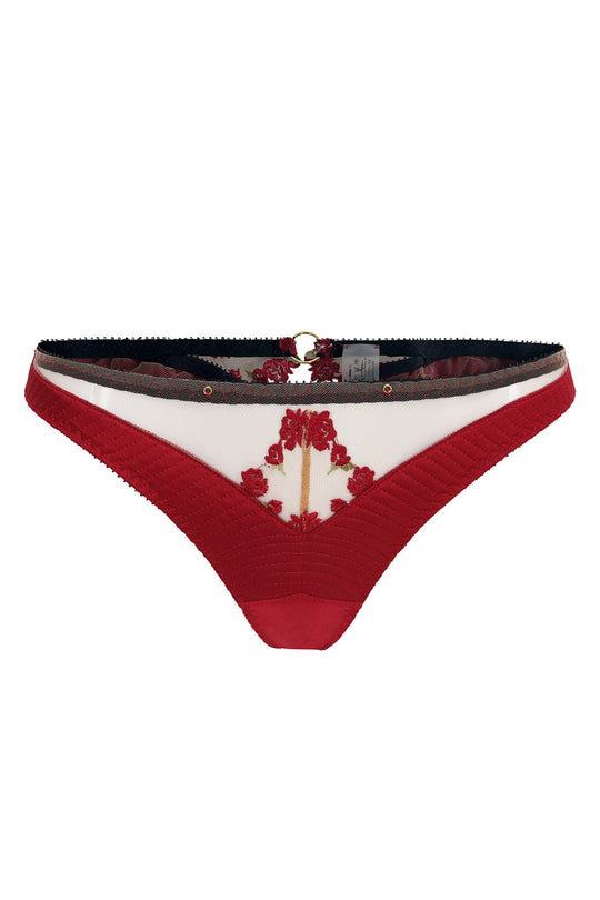 Charlotte Silk Thong