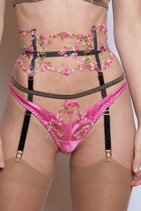 Charlotte Bonbon Silk Thong