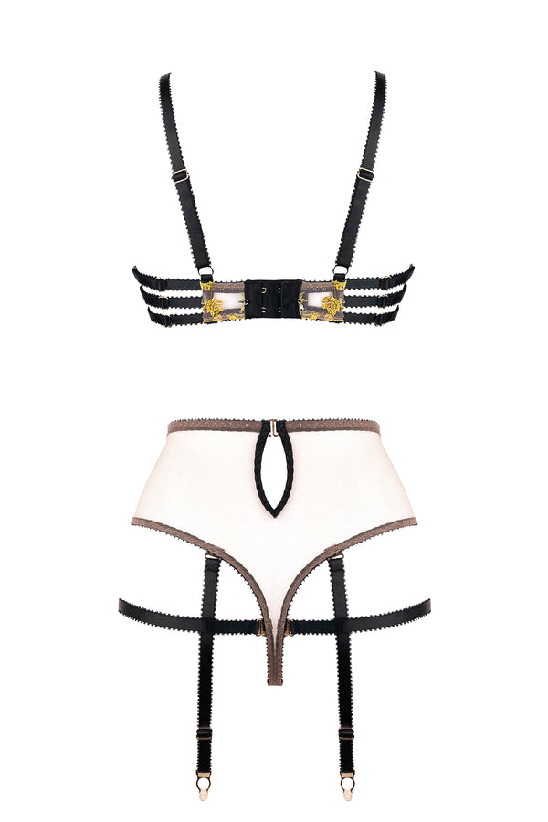 Charlotte Silk En Or Bra
