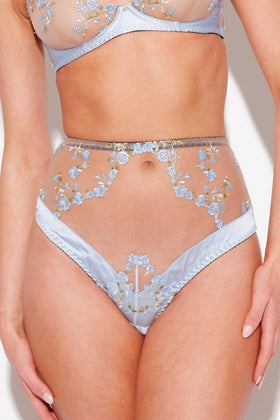 Charlotte Silk Ciel High Waist Brief