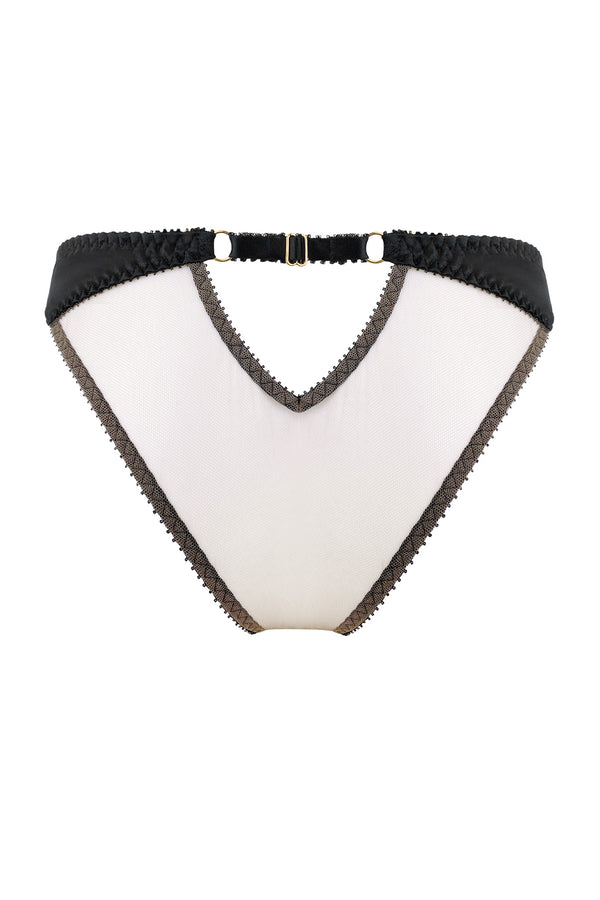 Charlotte Silk Noir Brief SS0204001