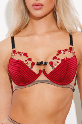 Charlotte Silk Bra