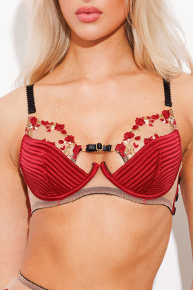 Charlotte Silk Bra