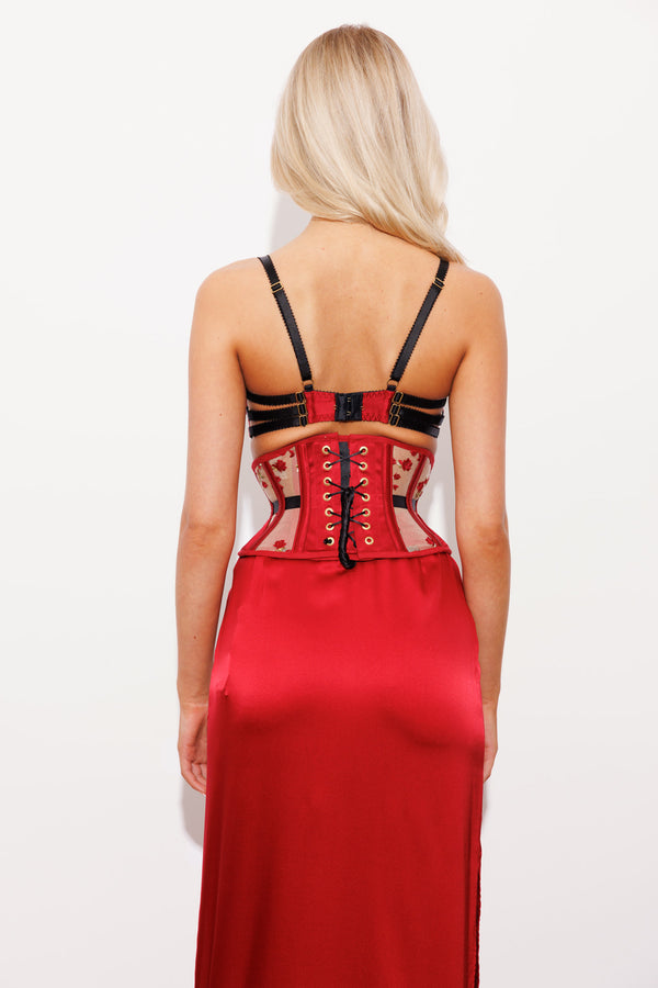 Charlotte Silk Corset