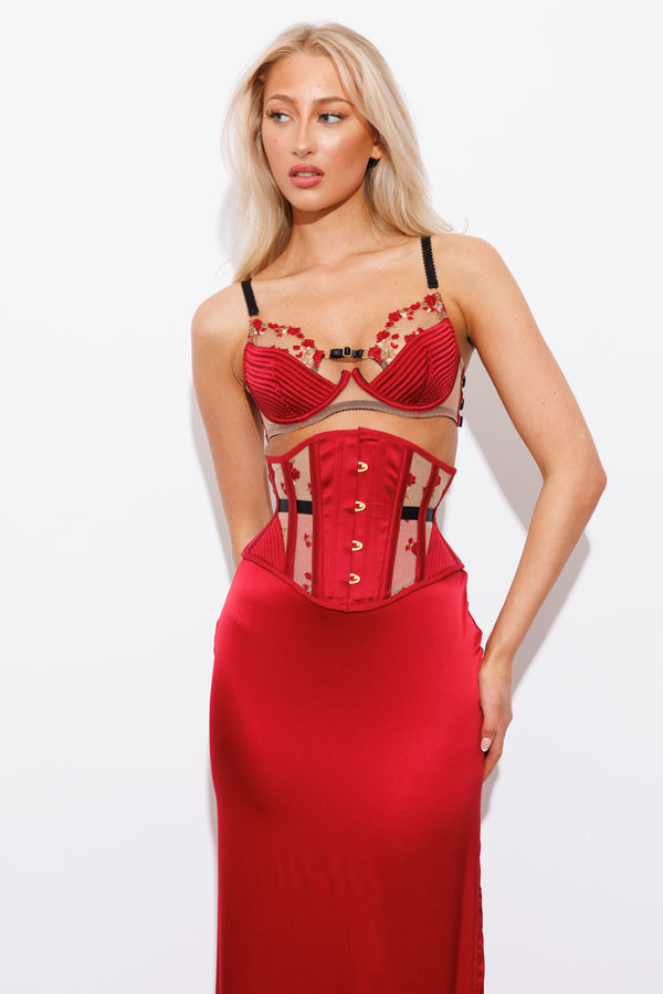 Charlotte Silk Corset