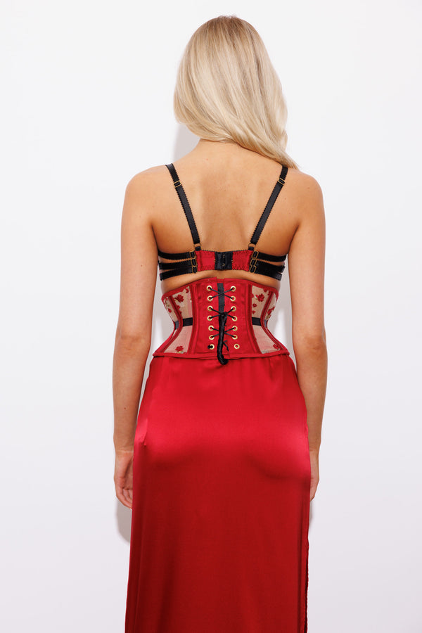 Charlotte Silk Corset