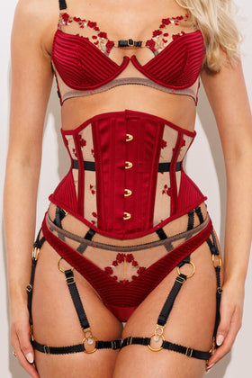 Charlotte Silk Corset