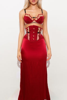 Charlotte Silk Skirt