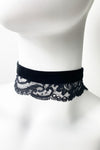 Noir Lace Choker