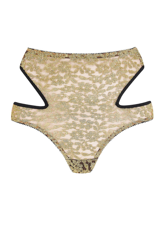 Mina High Waist Peep Brief