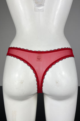 Elly Rouge Scallop Thong (NEW)