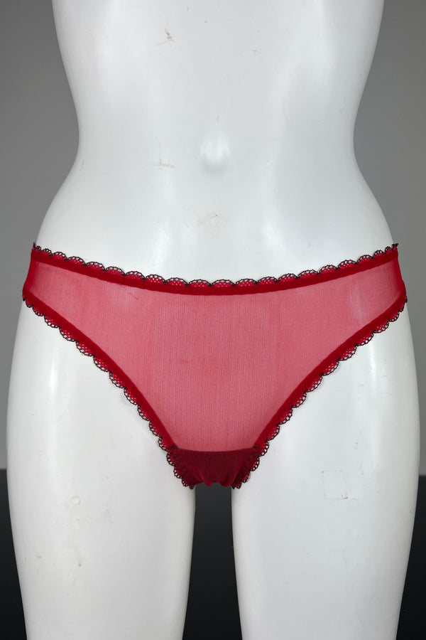 Elly Rouge Scallop Thong (NEW)
