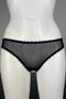 Elly Noir Scallop Brief (NEW)