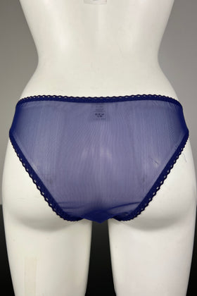 Elly Midnight Blue Scallop Brief (NEW)