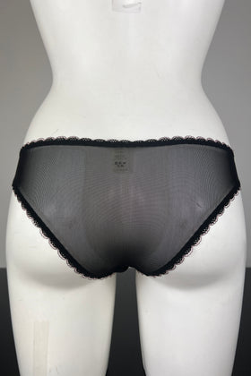 Elly Noir Scallop Brief (NEW)
