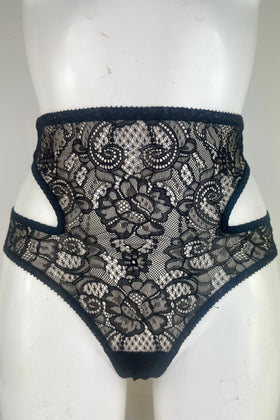 Erica Noir High Waist Brief SS0113014