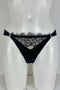 Erica Noir Silk Thong SS0902020