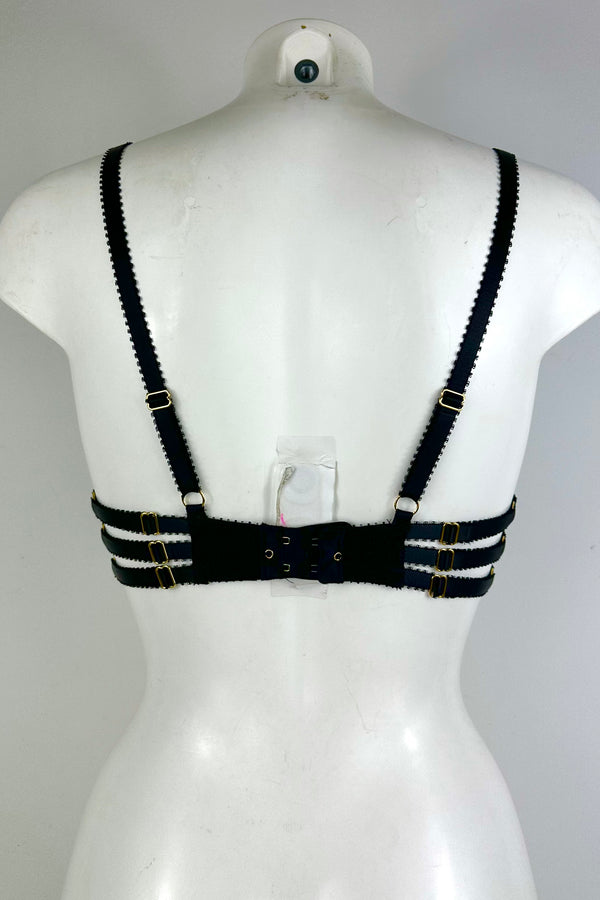 Erica Noir Silk Bra SS0902027