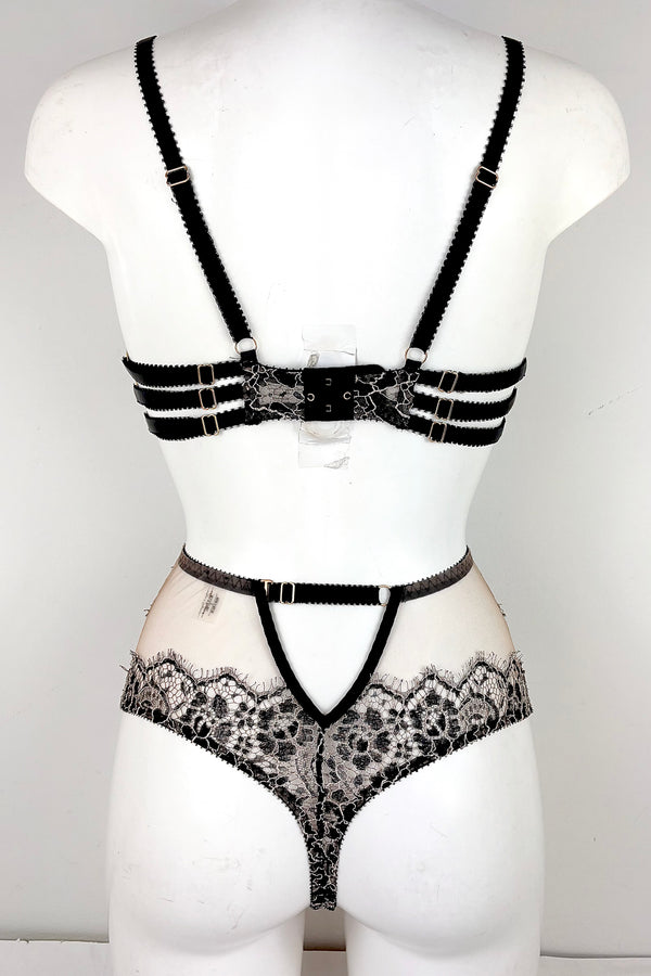 Black + White Lace Set SS2802007