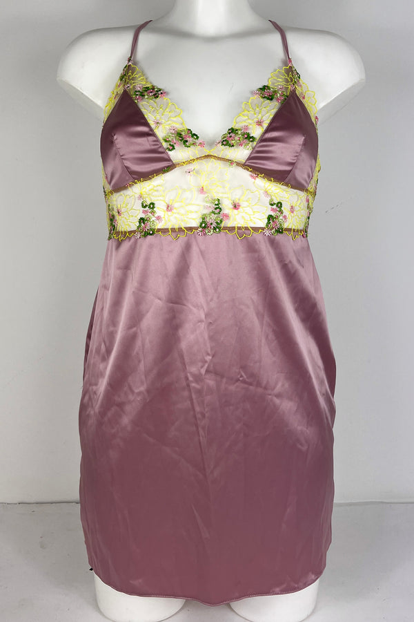 Jaz Olivia Blush Satin Slip  SS0901123