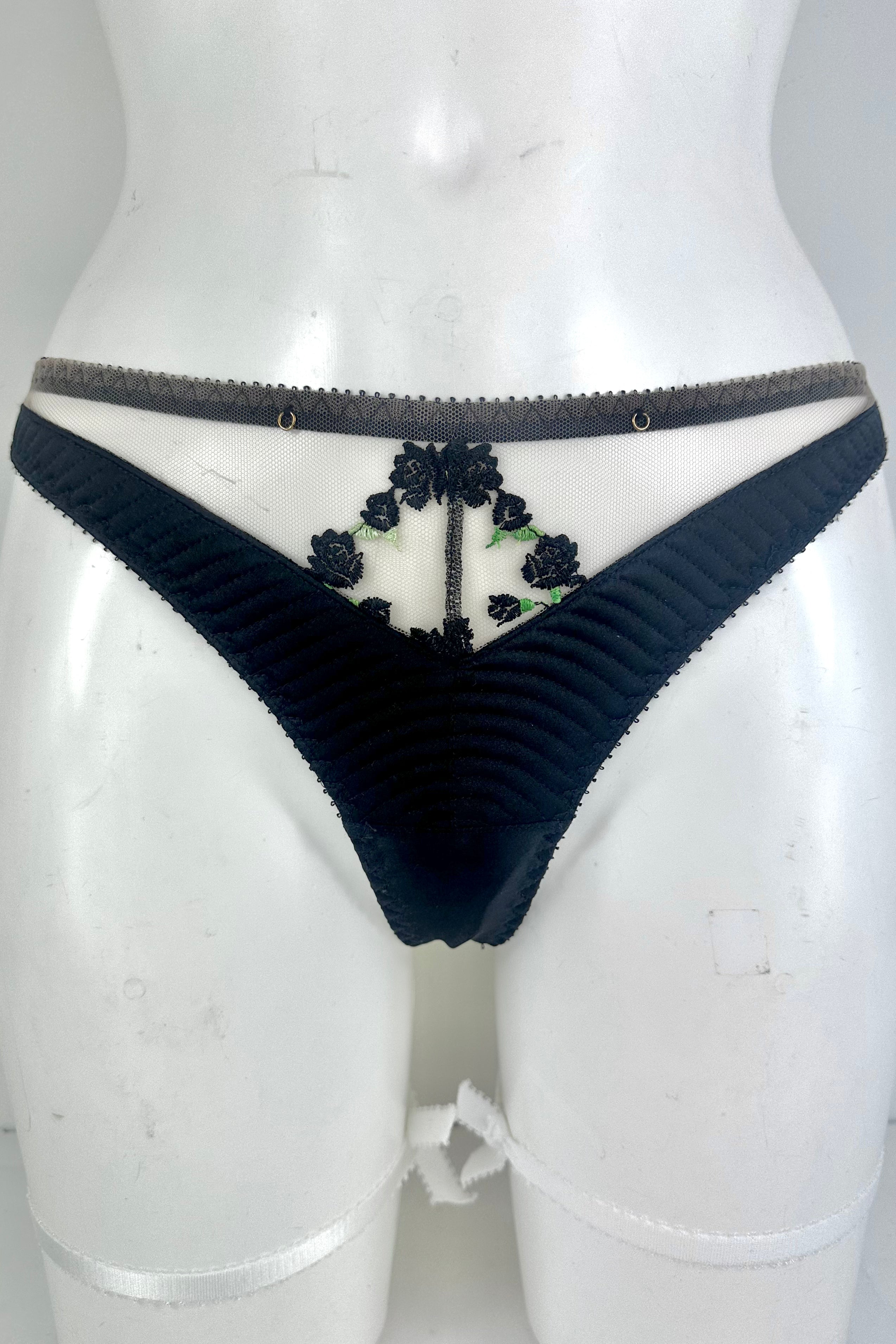 Charlotte Silk Noir Brief SS0901022