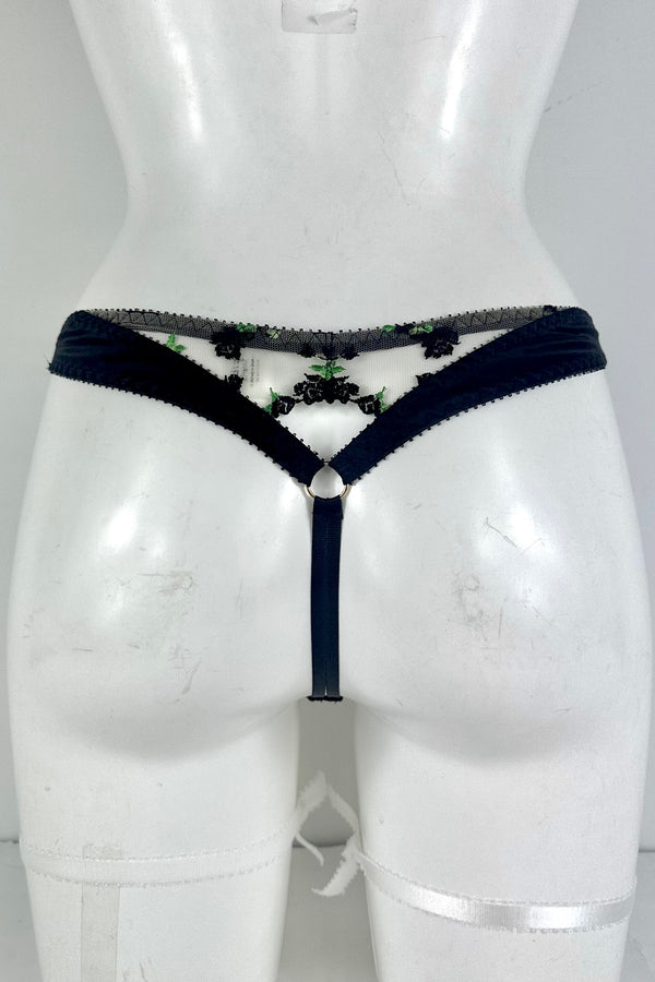 Charlotte Silk Noir Brief SS0901022