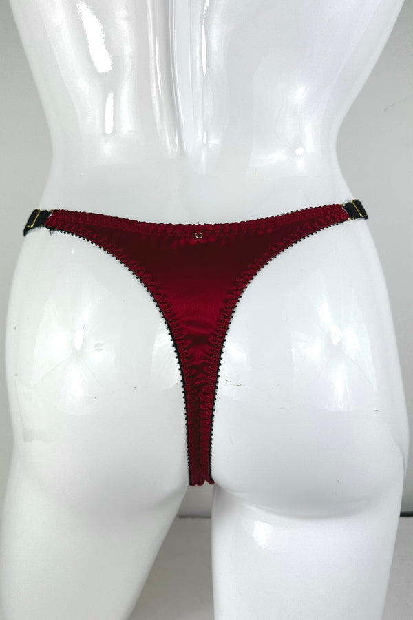 Rouge Silk Thong SS0903052