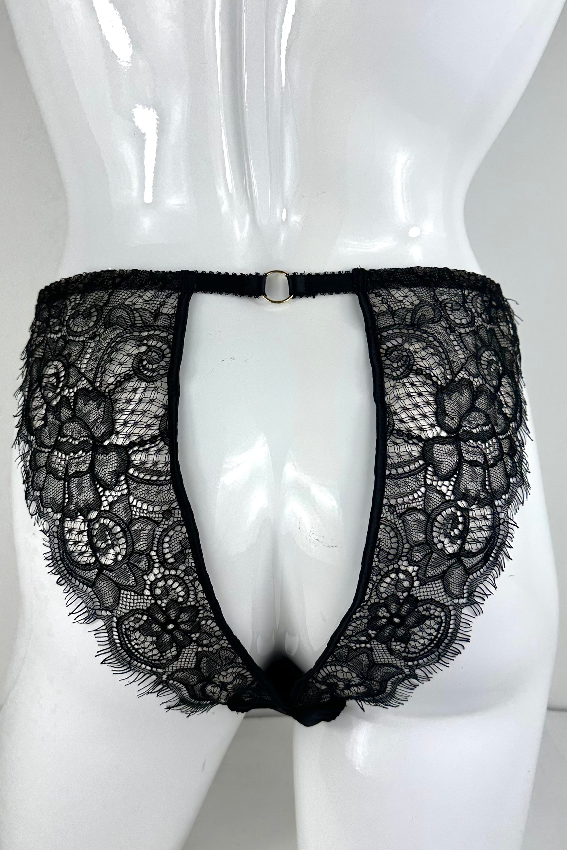 Erica Noir Silk Brief SS0903062