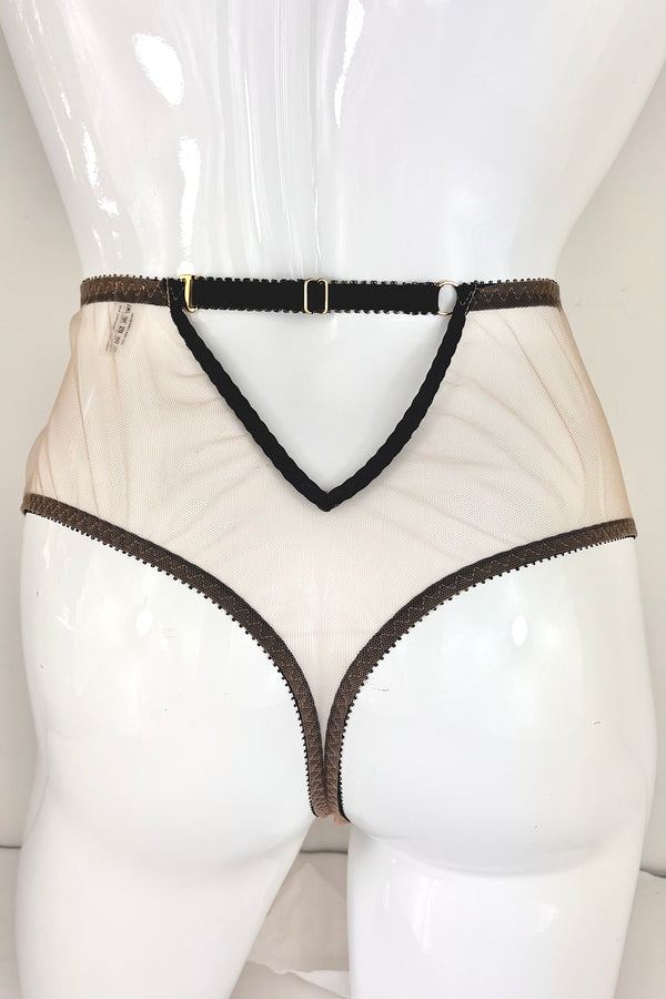 Marinette Illusion High Waist Thong SS08003