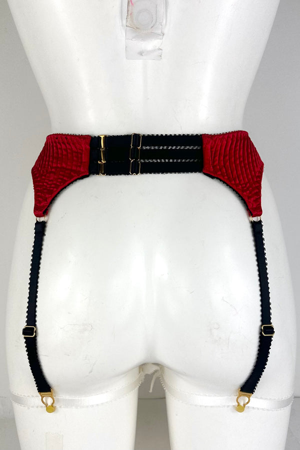 Charlotte Rouge Silk Suspender SS0927161