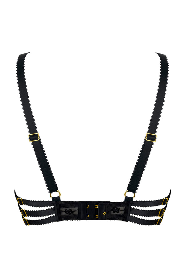 Junii Noir Three Piece Bra
