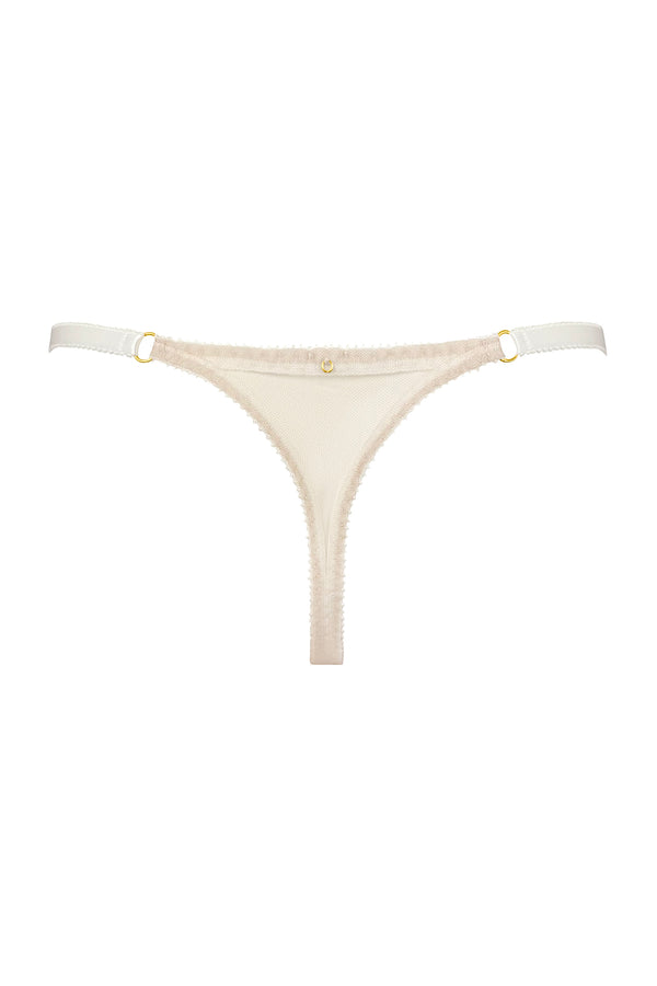 Marinette Ivory Tanga Thong
