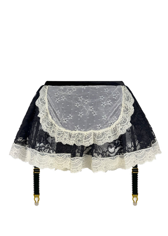 French Maid Skirted Suspender
